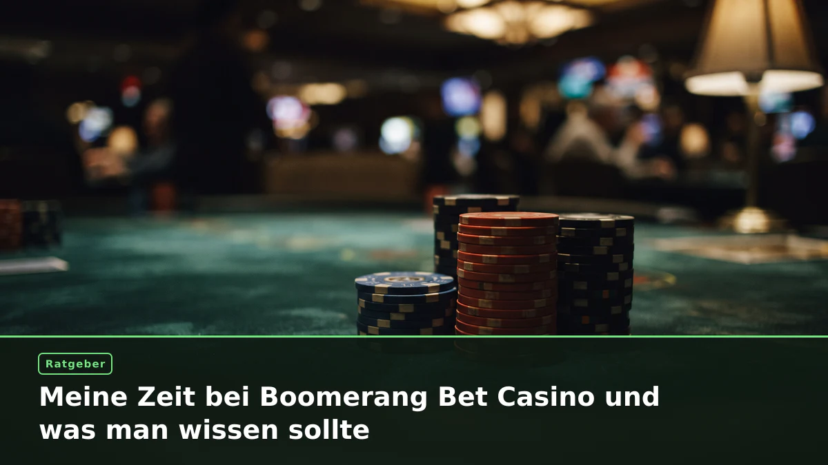 Meine Zeit bei Boomerang Bet Casino und was man wissen sollte