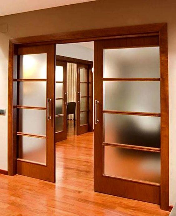 Doors Solid Wood Partition - ID SW-DR-0107