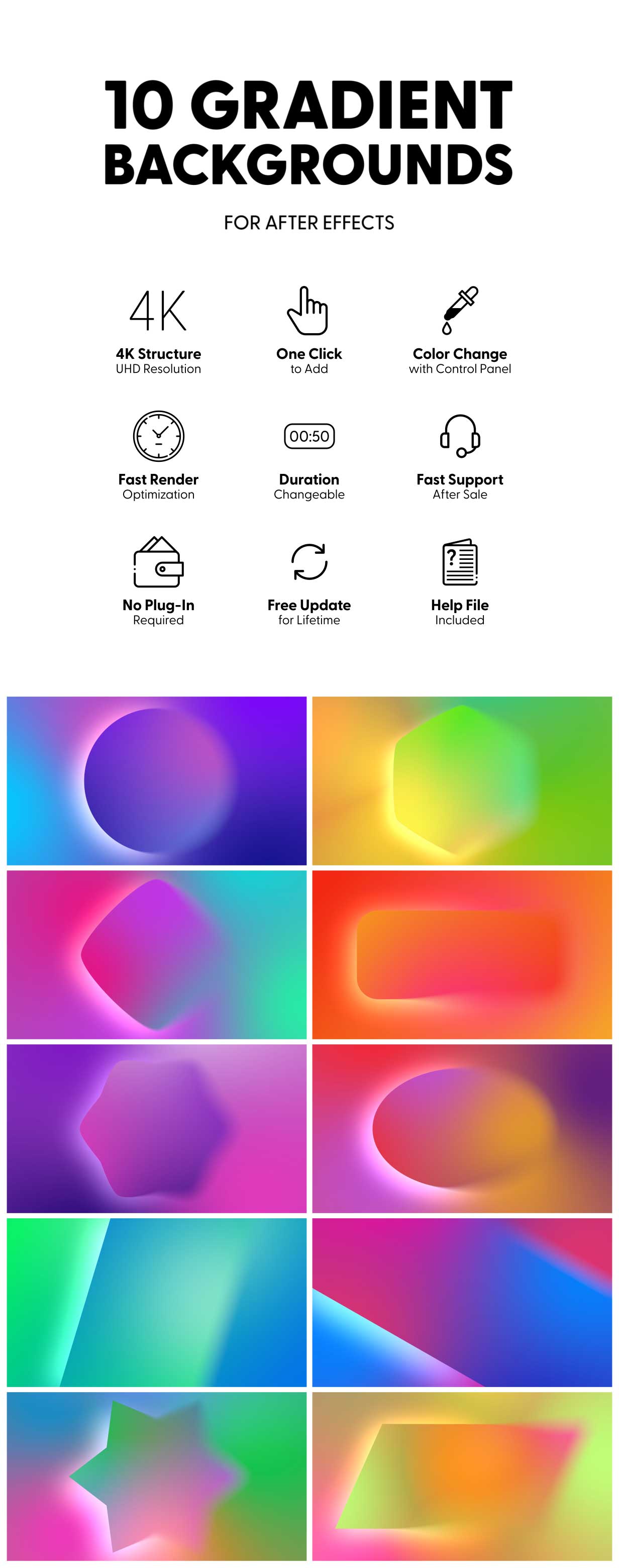 Gradient Backgrounds - 2