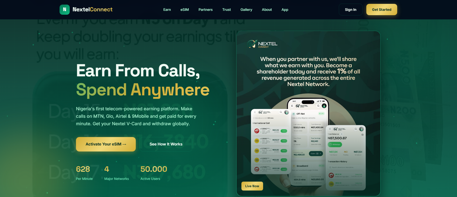 Stored capture of nextelconnect.name.ng