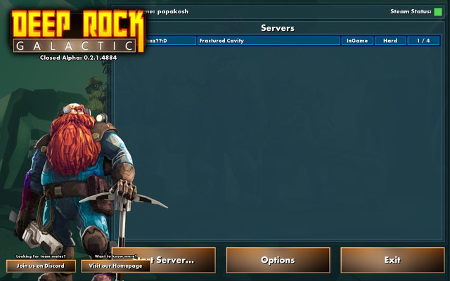 Fullscreen UI Mainscreen Scrunched Up