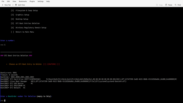 EFI-Boot-Entries