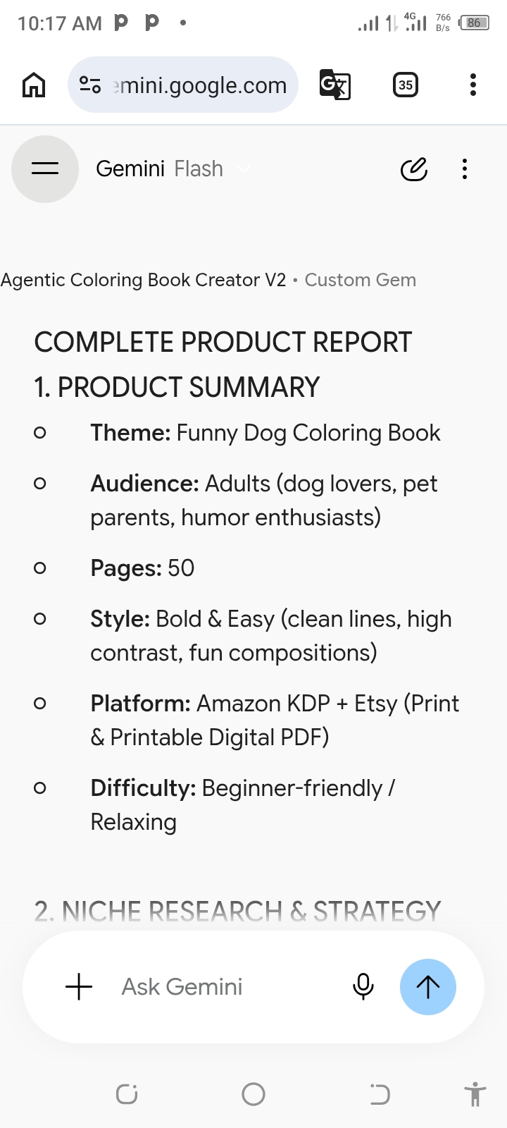 Sample bold and easy coloring page