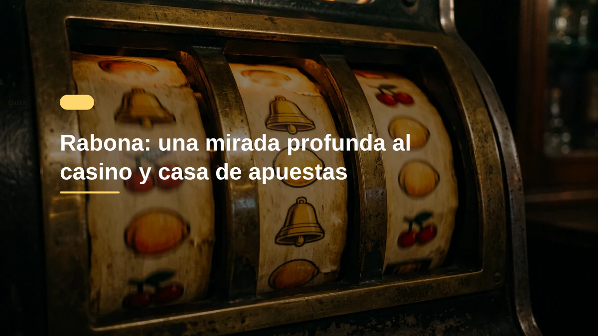 Rabona: una mirada profunda al casino y casa de apuestas