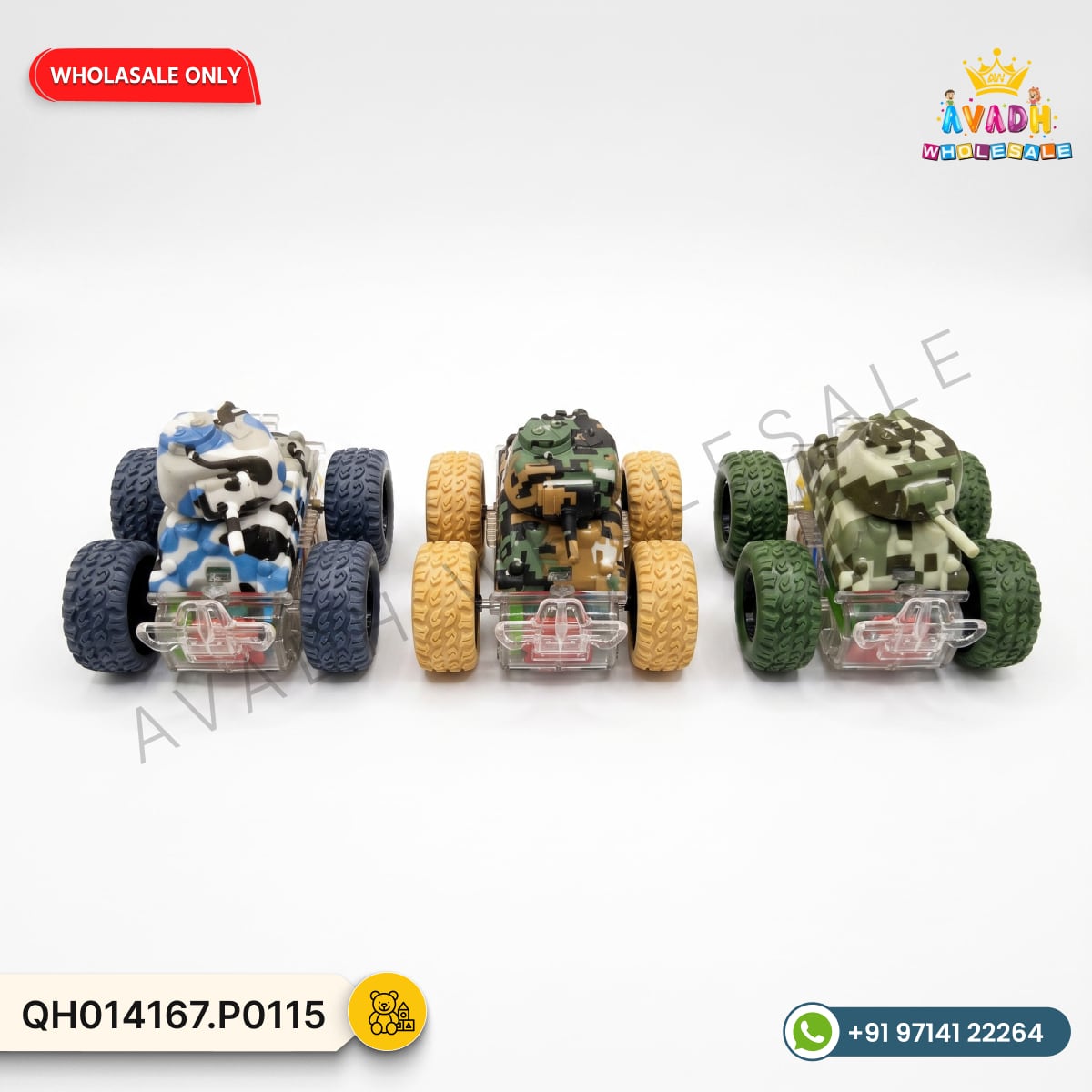 Camouflage Army Toy Car - image 1