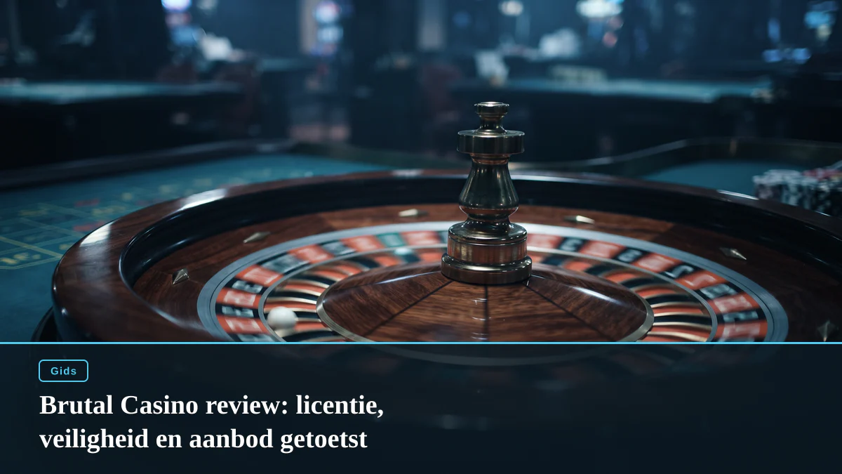 Brutal Casino review: licentie, veiligheid en aanbod getoetst