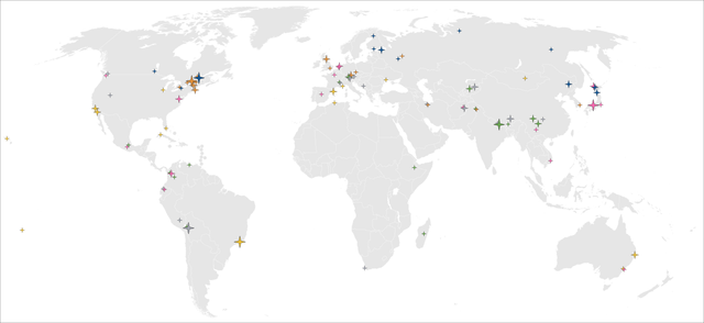 Geography-Competition-Cities-Pins