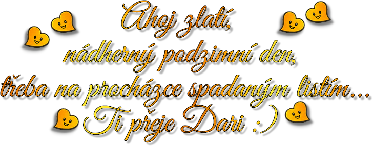 Nádherný podzimní den...