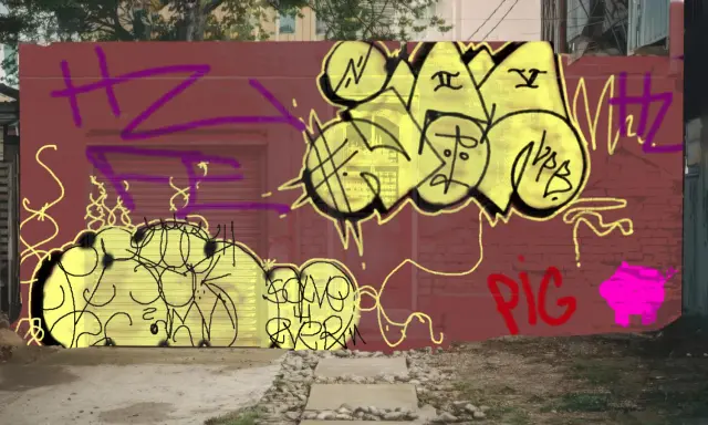 Graffiti artwork by Sumoe