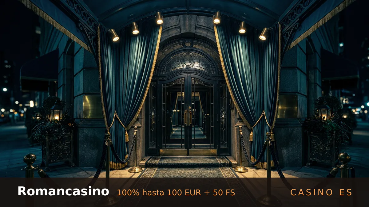 Romancasino - bono de bienvenida 100% hasta 100 EUR + 50 FS, pagos: Visa, Mastercard, Skrill, Neteller, Paysafecard
