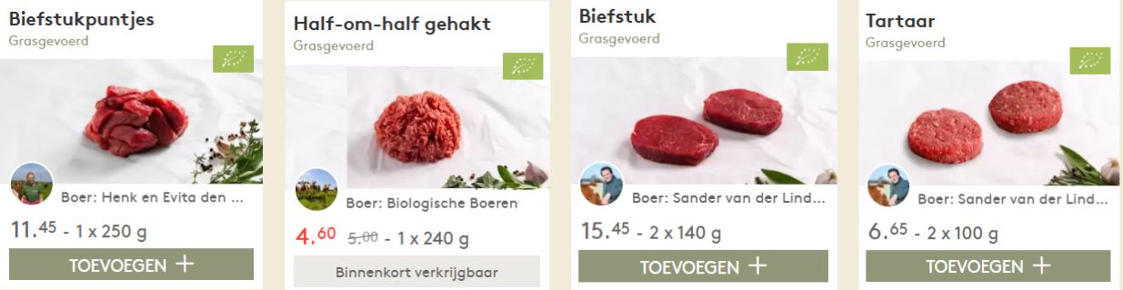 Rundvlees Gourmet, fondue en steengrill vlees - www.Vleeskopenbijdeboer.nl
