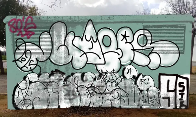 Graffiti artwork by Sumoe