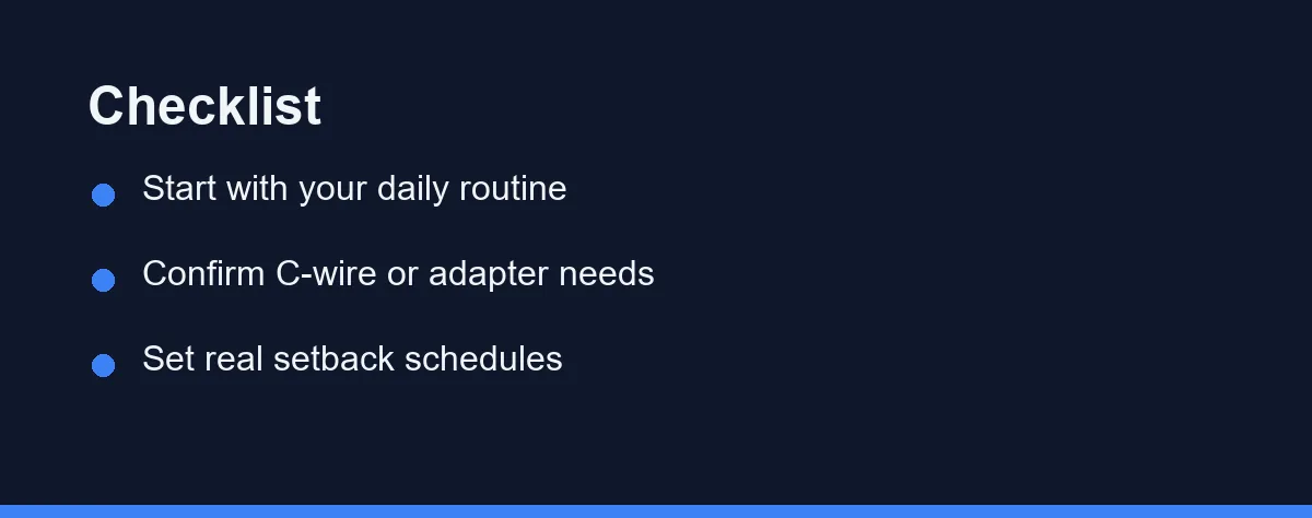 Checklist