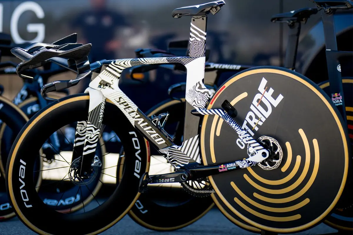Remco Evenepoel's Secret Time Trial Bike Spotted