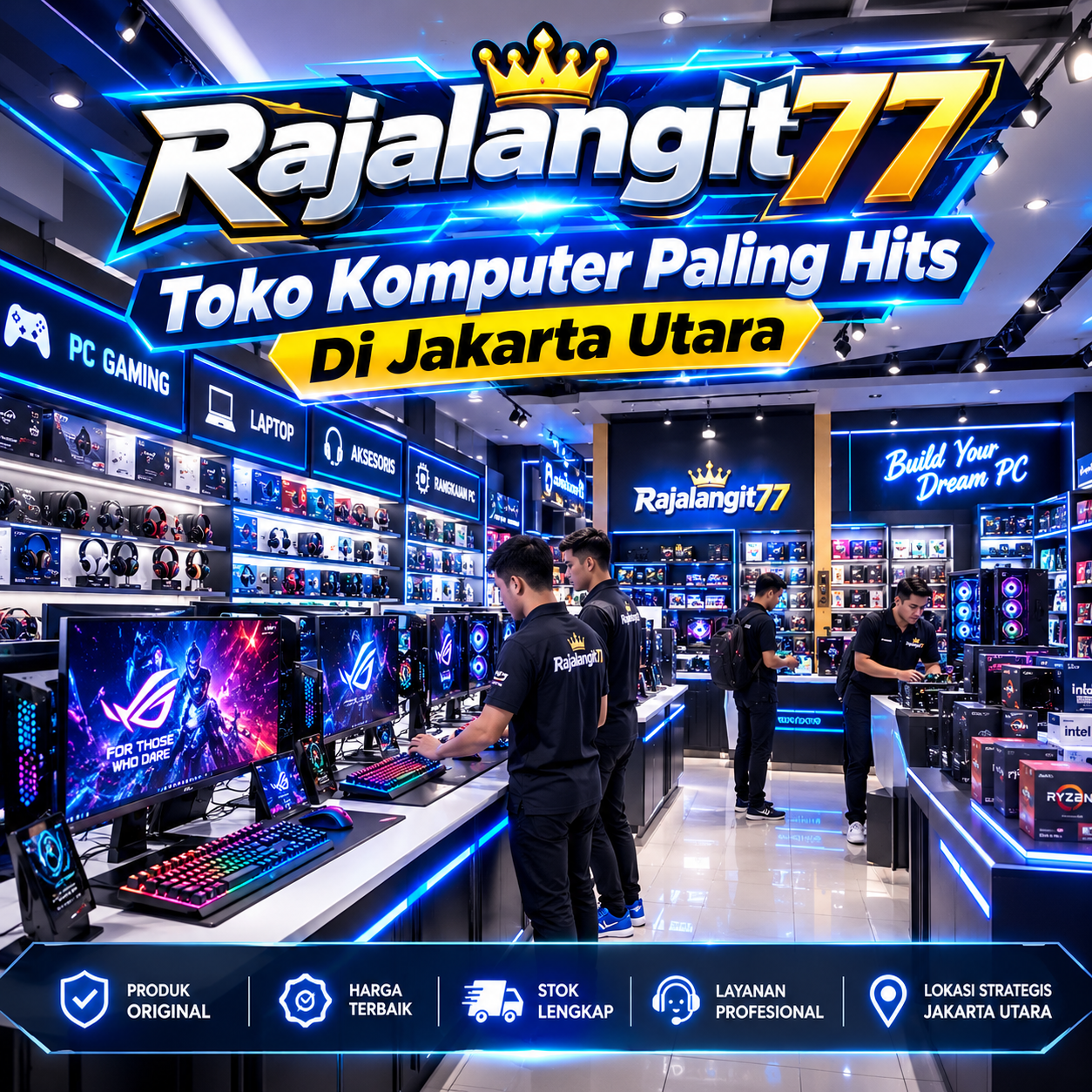 Rajalangit77 Toko Komputer Paling Hits Di Jakarta Utara 