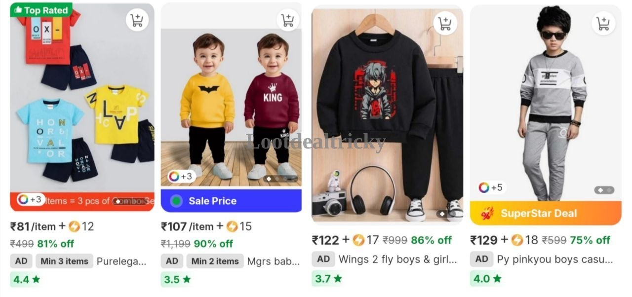 Kids Best Clothes – Just ₹81 | Limited Time Loot Offer Kids Best Clothes – Just ₹81 | Limited Time Loot Offer