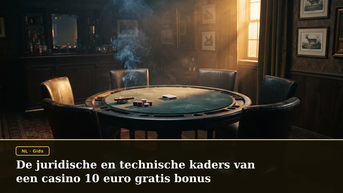 De juridische en technische kaders van een casino 10 euro gratis bonus