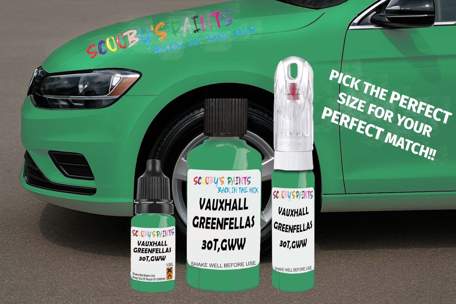 Scooby’s Paints – Vauxhall Triple Touch-Up