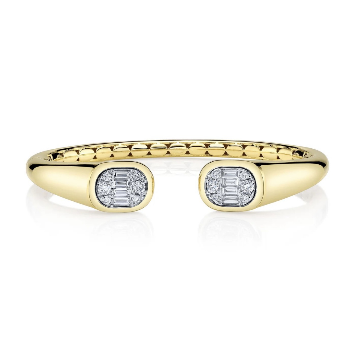 Diamond Baguette Bangle 1.10ct