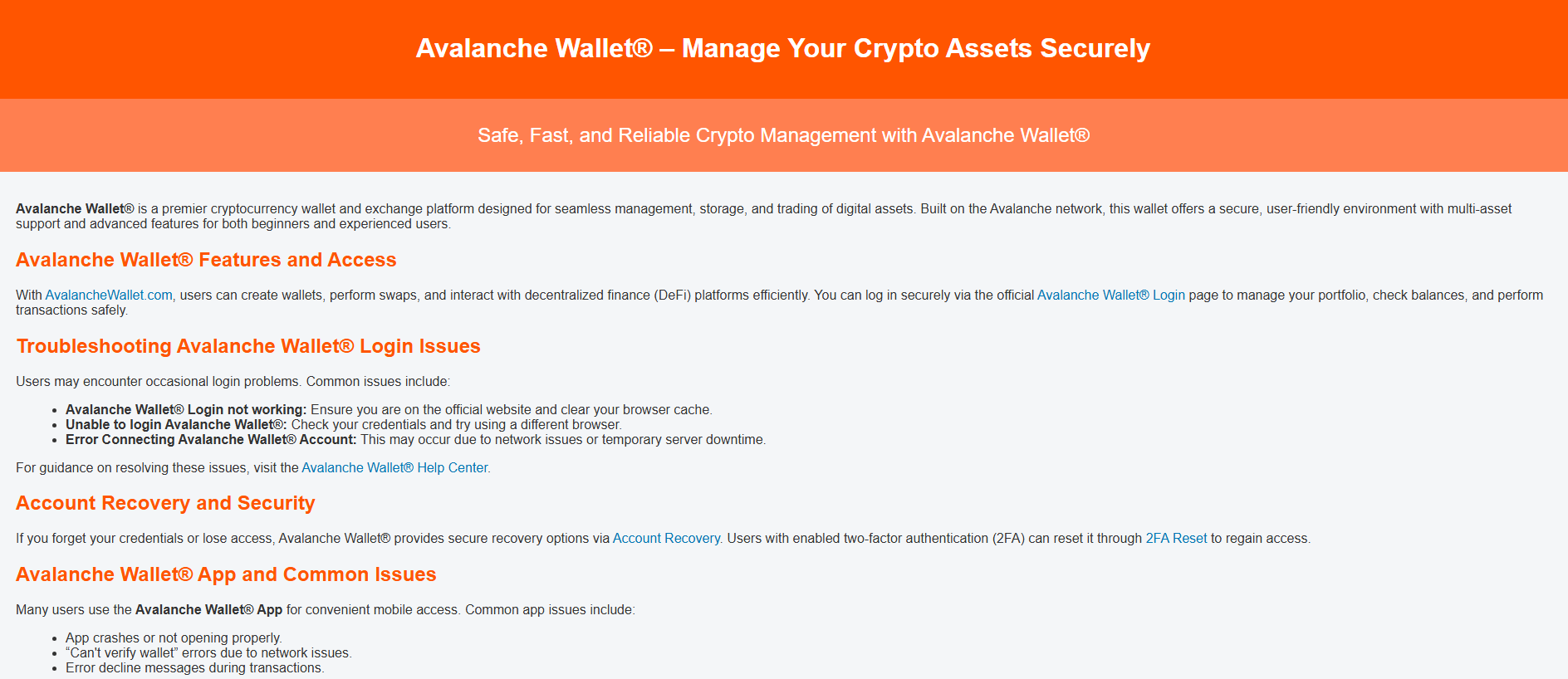 Stored capture of secure-avalancche-wallet.pages.dev