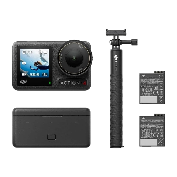 Câmera Dji Osmo Action 4 Adventure Combo