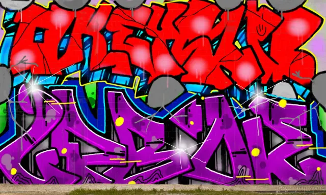 Graffiti artwork by Okeyss