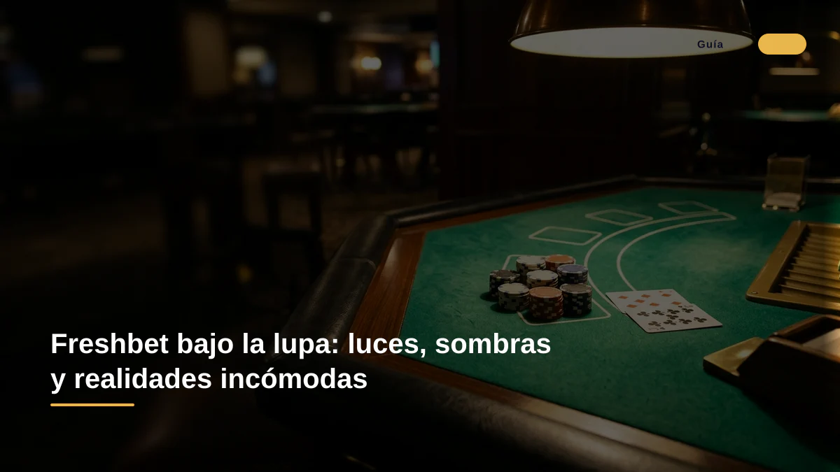 Freshbet bajo la lupa: luces, sombras y realidades incómodas