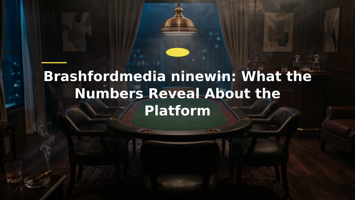 Brashfordmedia ninewin: What the Numbers Reveal About the Platform