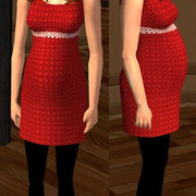 Red-Lace-Top