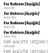 Font-List58