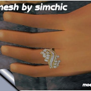 Diamond-Cluster-Ring