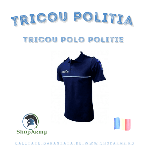 TRICOU POLO POLITIA 👮🏻