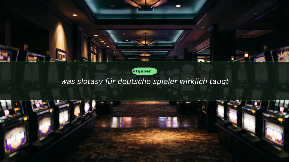 was slotasy für deutsche spieler wirklich taugt