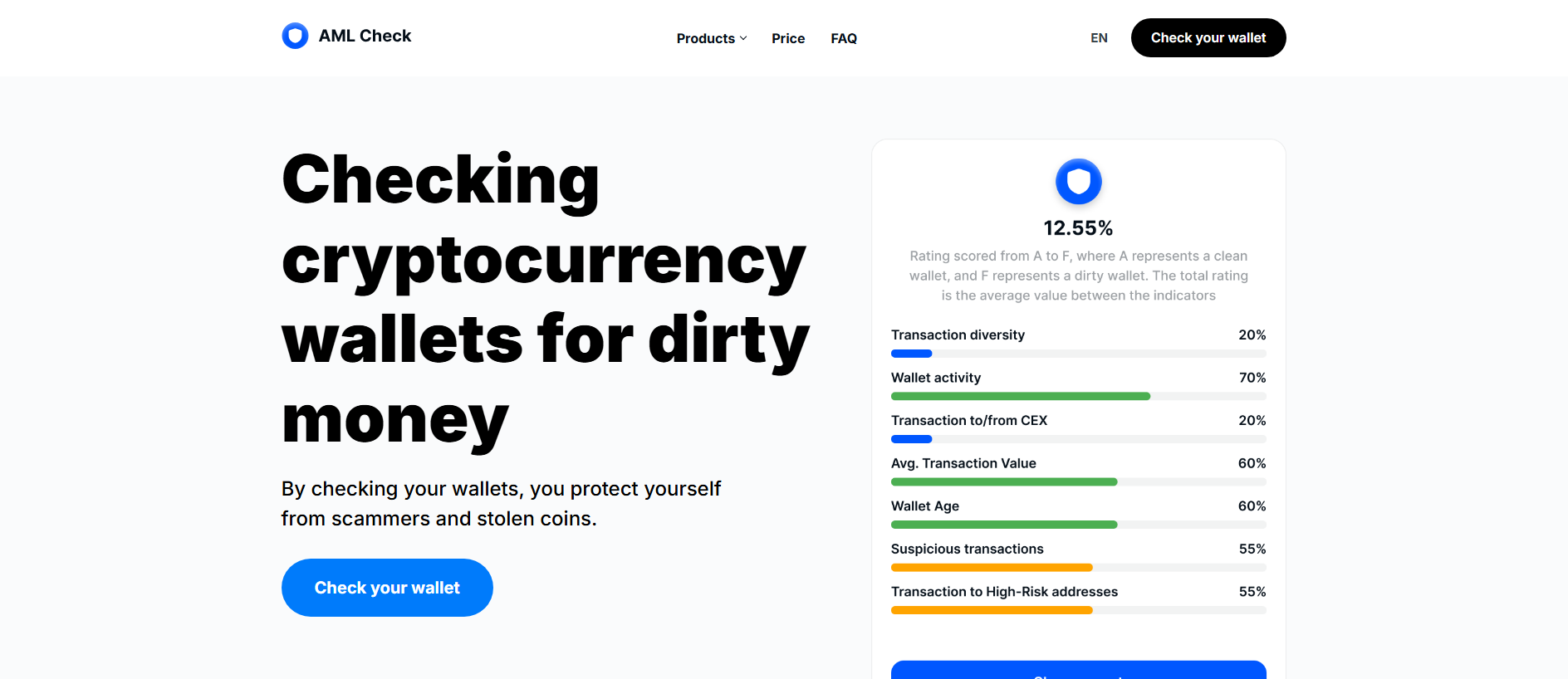 Screenshot of checking-wallets.pro