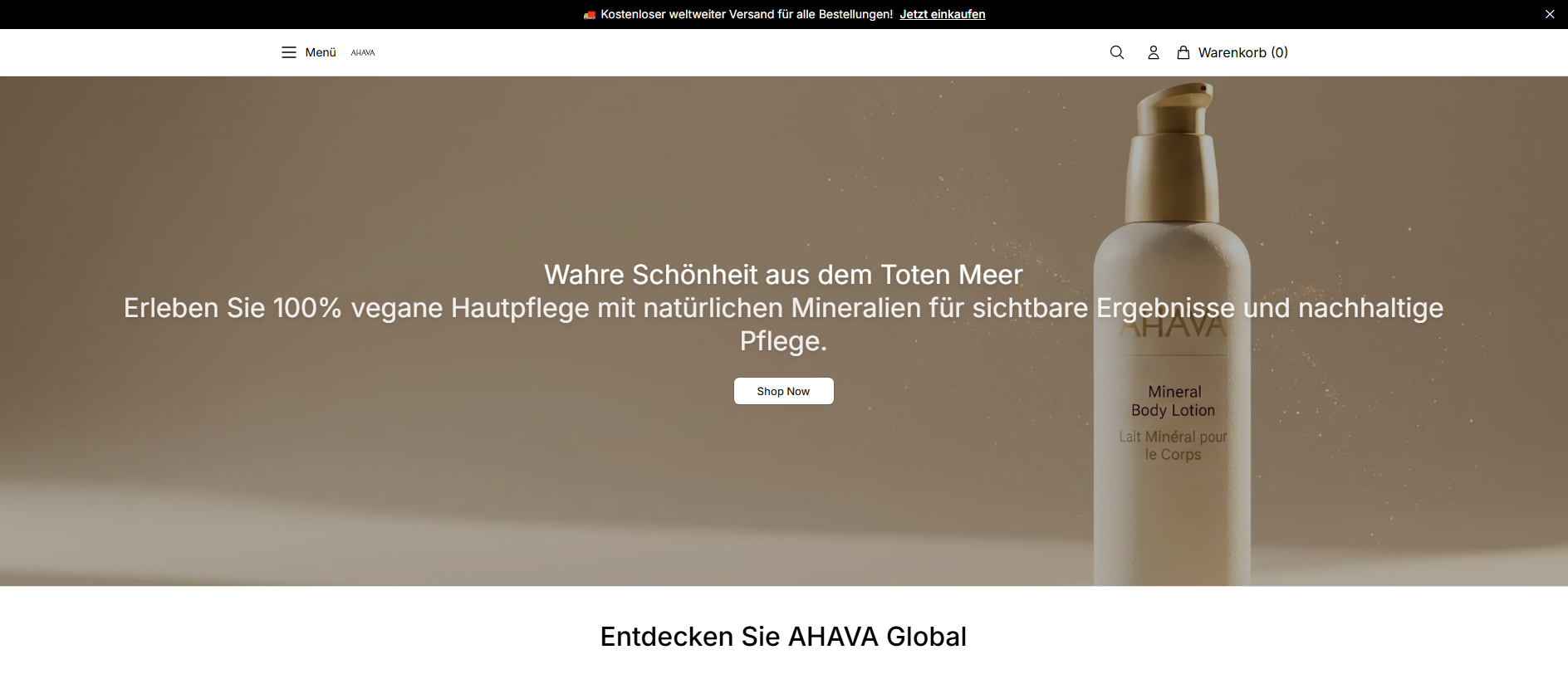 Stored capture of ahavastore.shop