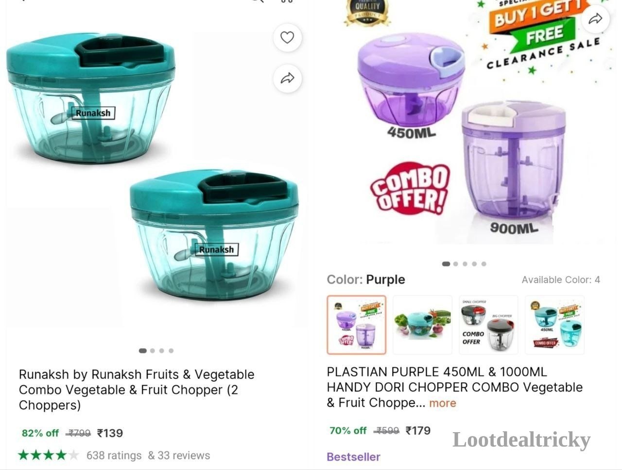 Chopper Colmbo Pack – Just ₹139 | Best Deal Chopper Colmbo Pack – Just ₹139 | Best Deal
