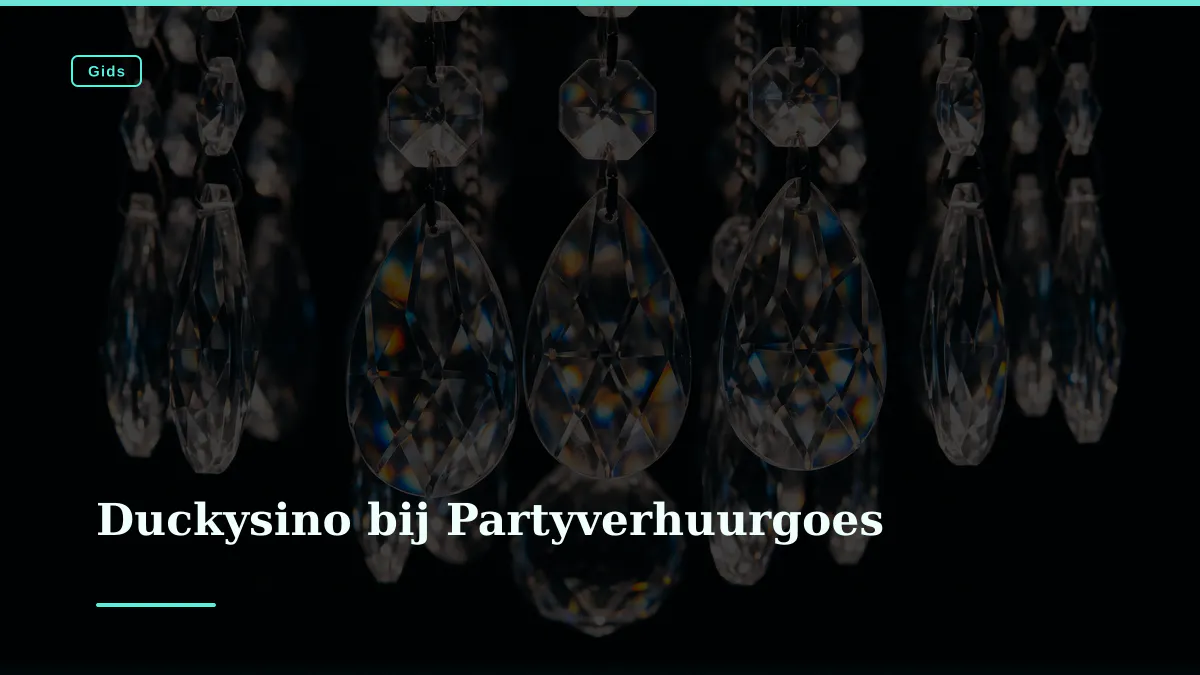 Duckysino bij Partyverhuurgoes