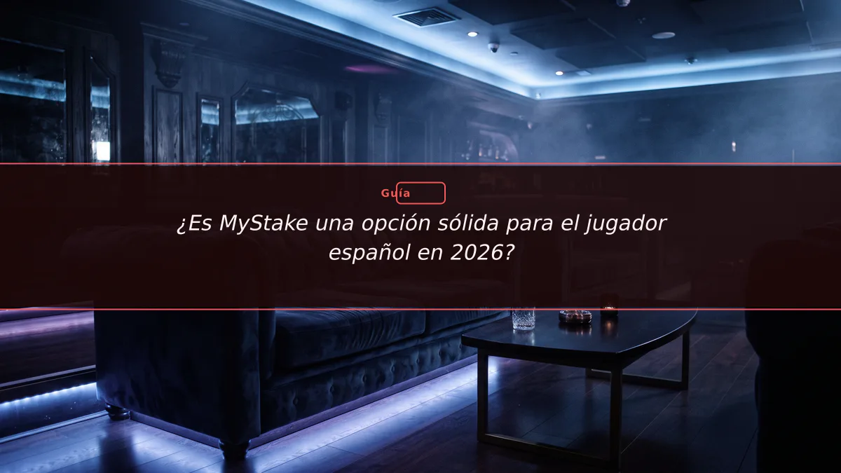 ¿Es MyStake una opción sólida para el jugador español en 2026?