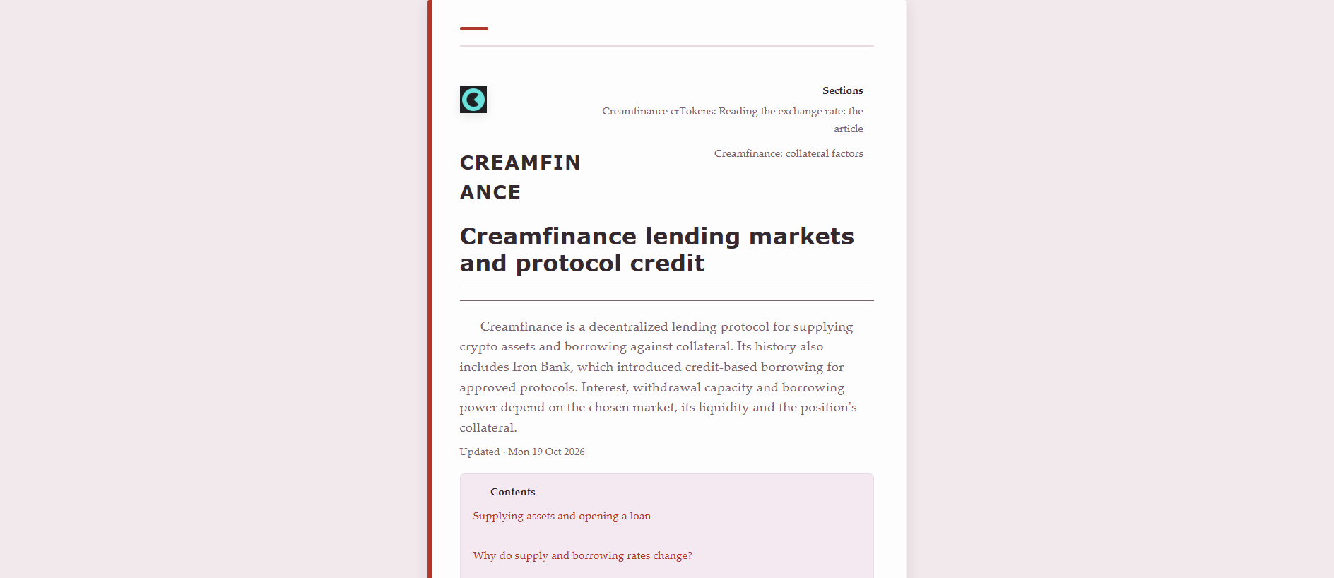 Stored capture of craemfinance.run