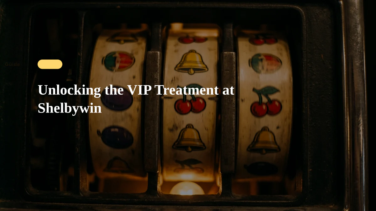 Unlocking the VIP Treatment at Shelbywin