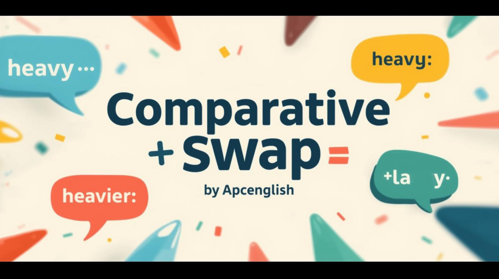 Comparative Swap Game