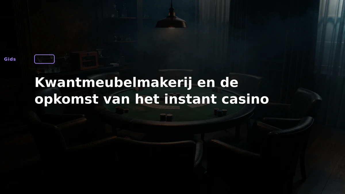Kwantmeubelmakerij en de opkomst van het instant casino