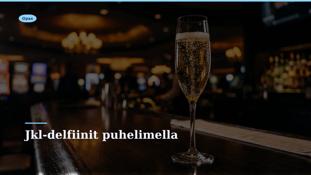 Jkl-delfiinit puhelimella