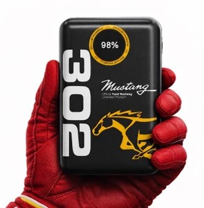 Goboult Mustang Ampvault V20 20000 mAh Power Bank (Nitro Black, Lithium Polymer)