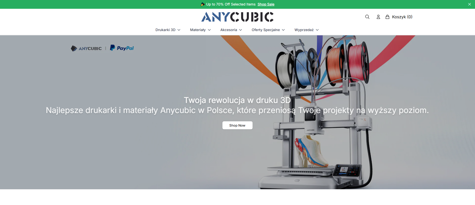 Stored capture of anycubicauthentic.shop