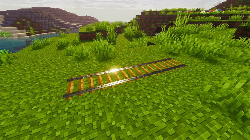 powered rail glow