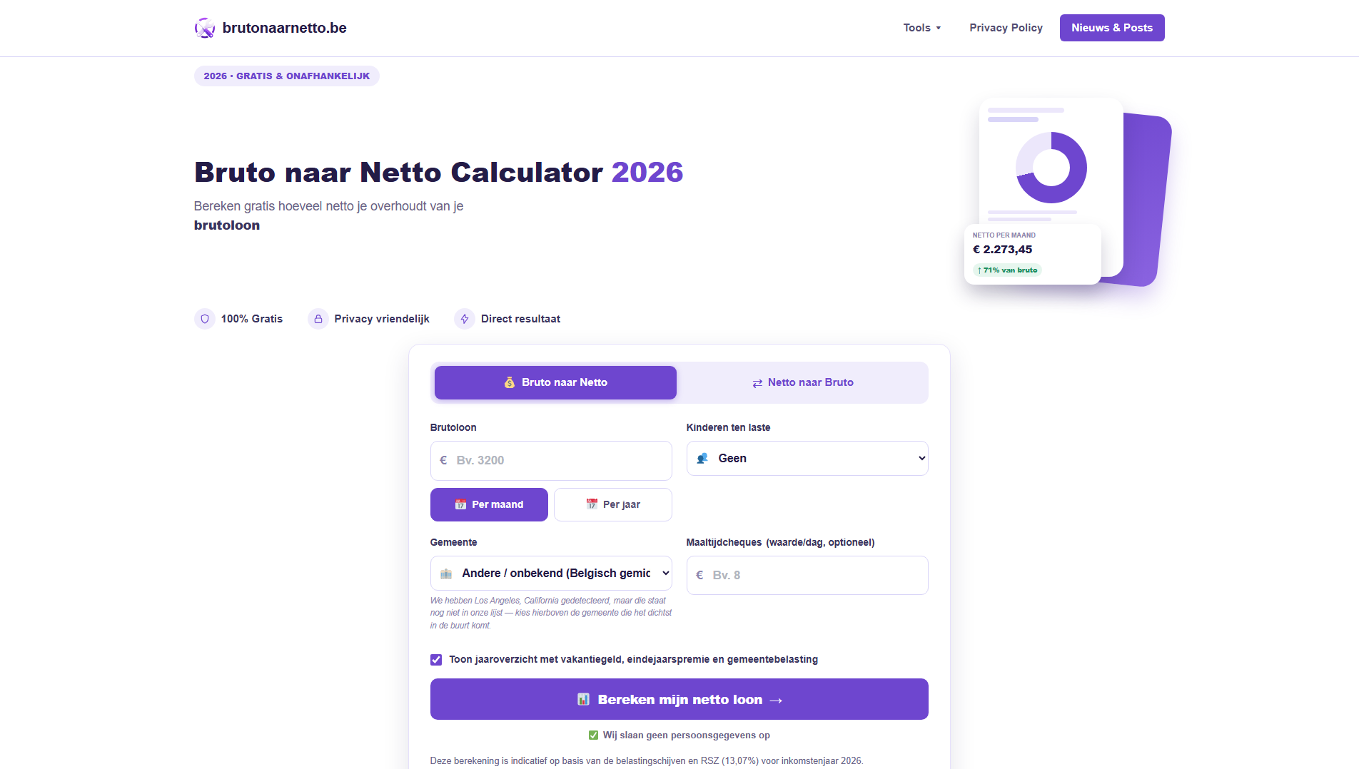 Forensic screenshot of brutonaarnetto.be showing the phishing page layout