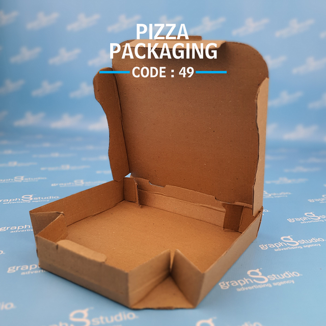 Pizza box packaging