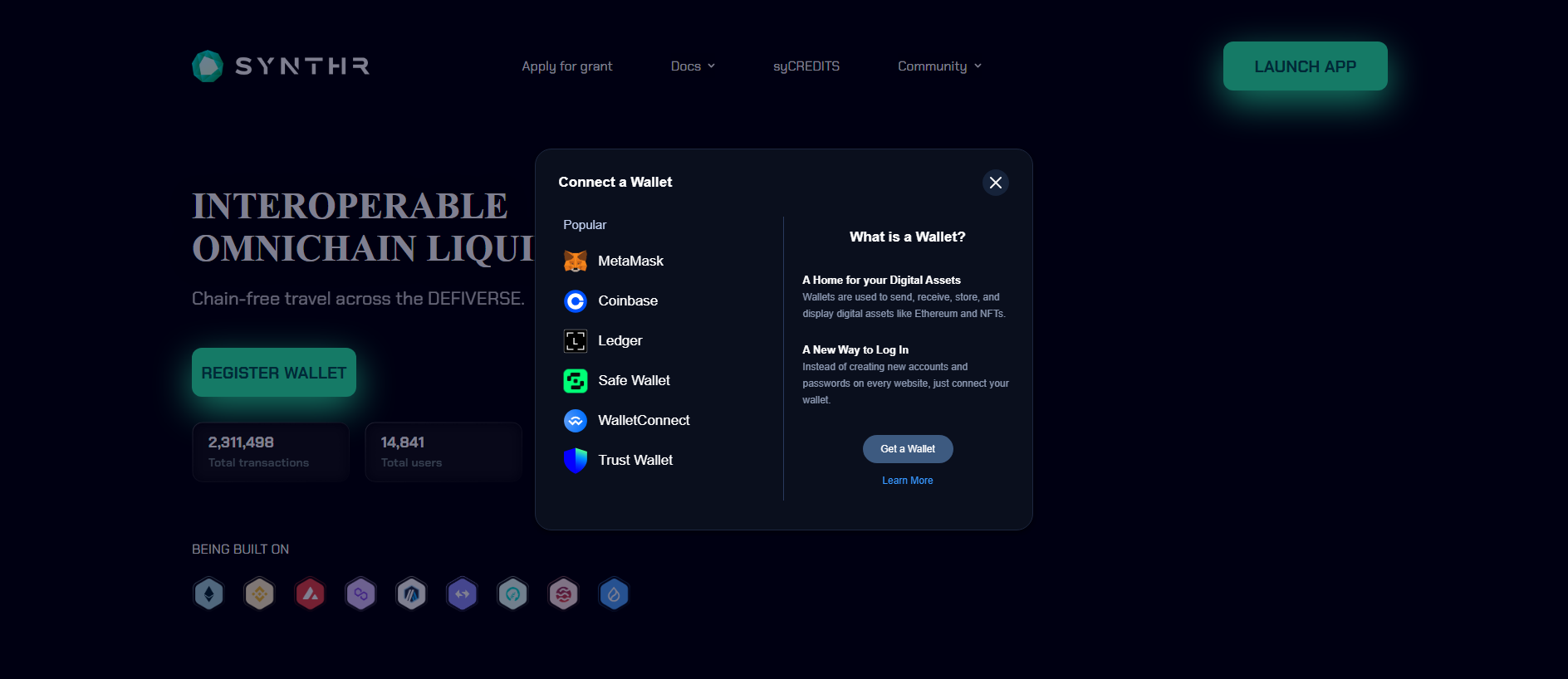 Screenshot of synthr2.pages.dev