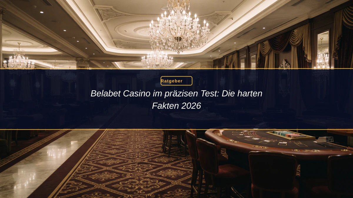 Belabet Casino im präzisen Test: Die harten Fakten 2026